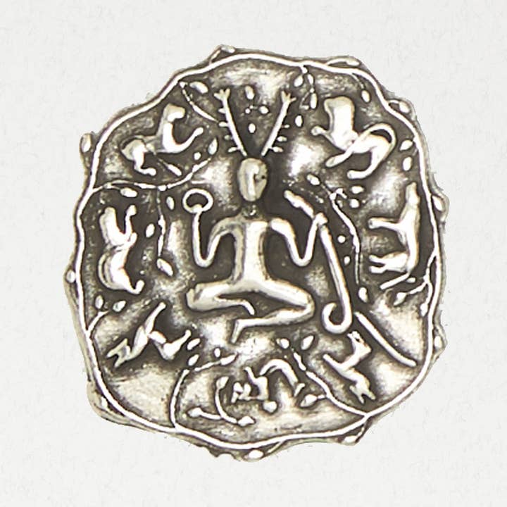 Nirvana LLC - Vente Breloques/médailles personnalisées - Collier Pendentif Celtique en Étain - Cernunnos0