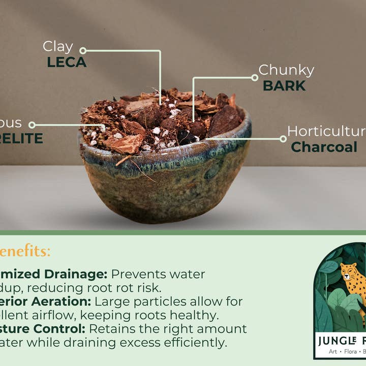 Jungle Relics - Wholesale Planting/potting soil - Jungle Gold Premium Orchid Blend2