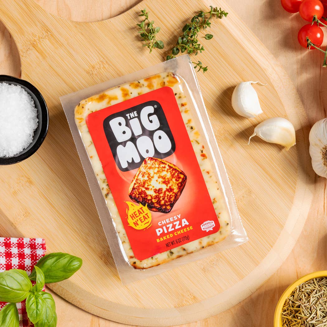 The Big Moo Cheese - Wholesale Cheese - THE BIG MOO Baked Cheese - Cheesy Pizza
