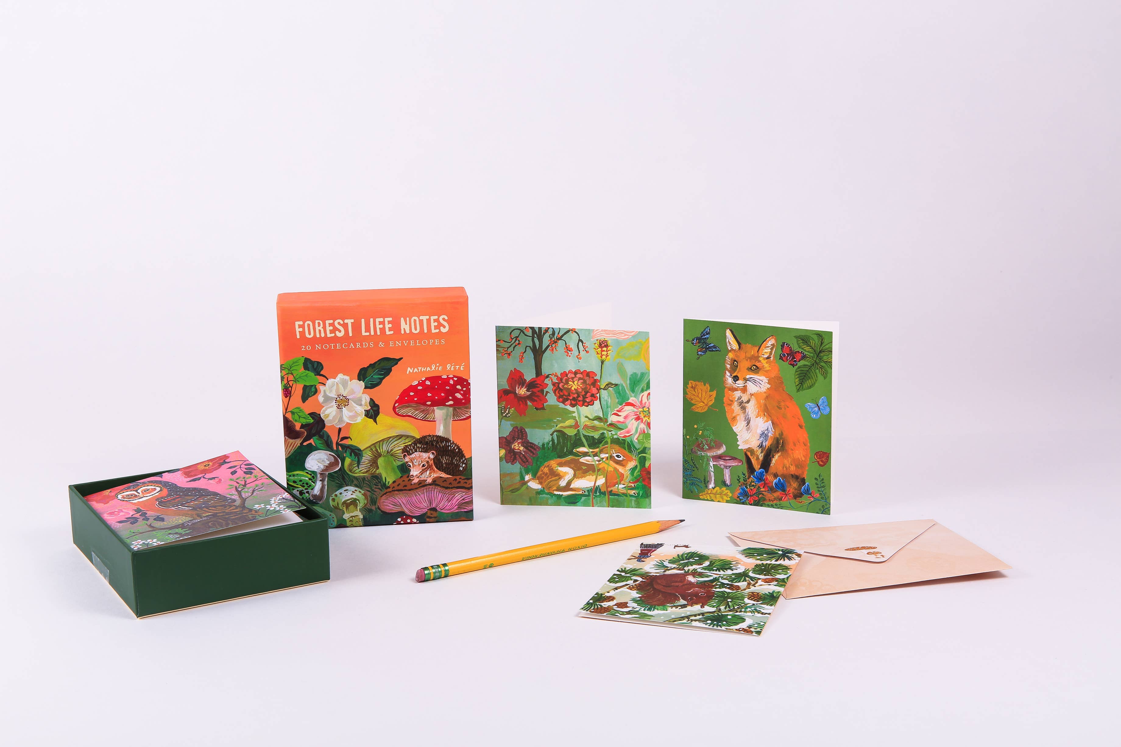 Chronicle Books - Wholesale Stationery/Notecard Set - Forest Life Notes5