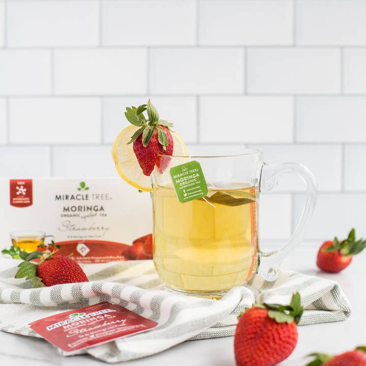 Miracle Tree - Wholesale Tea Bags - Organic Moringa Tea: Strawberry6