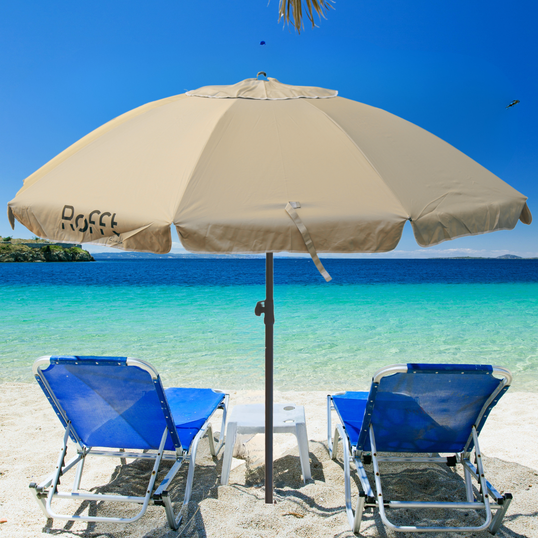 ROFFT USA LLC - Vendita all'ingrosso Ombrellone da spiaggia - Ombrellone da Spiaggia ROFFT 2 m in acciaio e alluminio resistente9