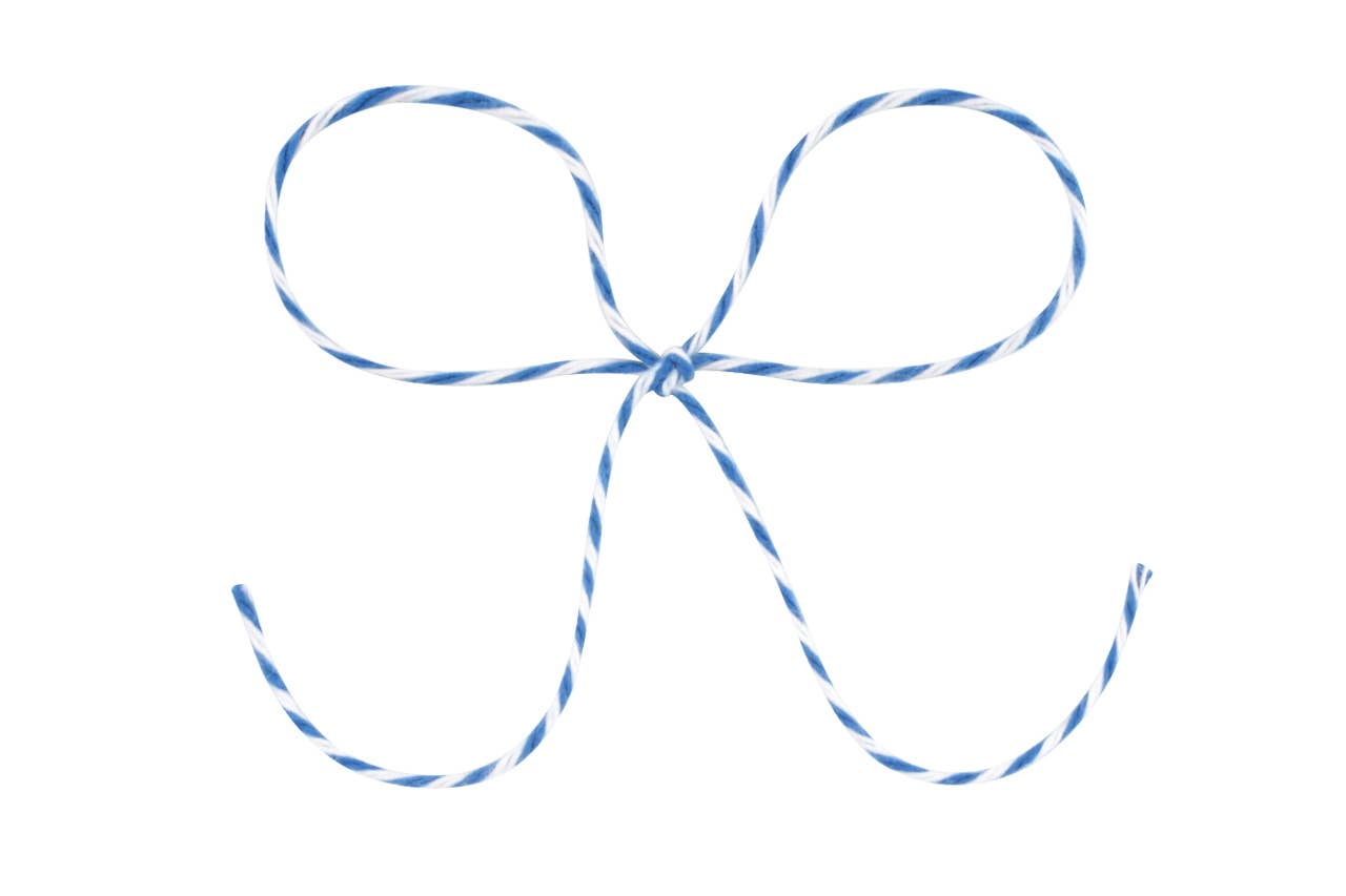 Twine - Greyish Blue/White Stripe for wholesale by MIDORI Inc.