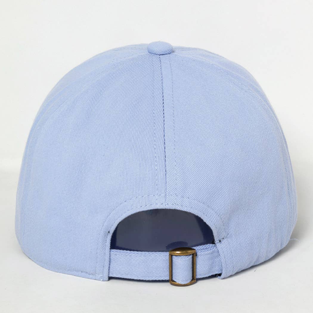 Fashion City - Wholesale Baseball Cap - Women's - 3D BLESSED Embroidered Patch Cotton Baseball Cap5