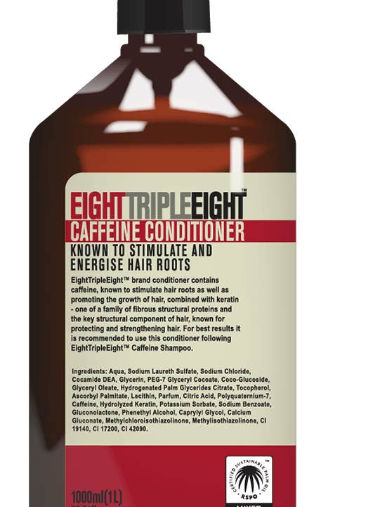 Caffeine Conditioner 1L for wholesale by Eight Triple Eight