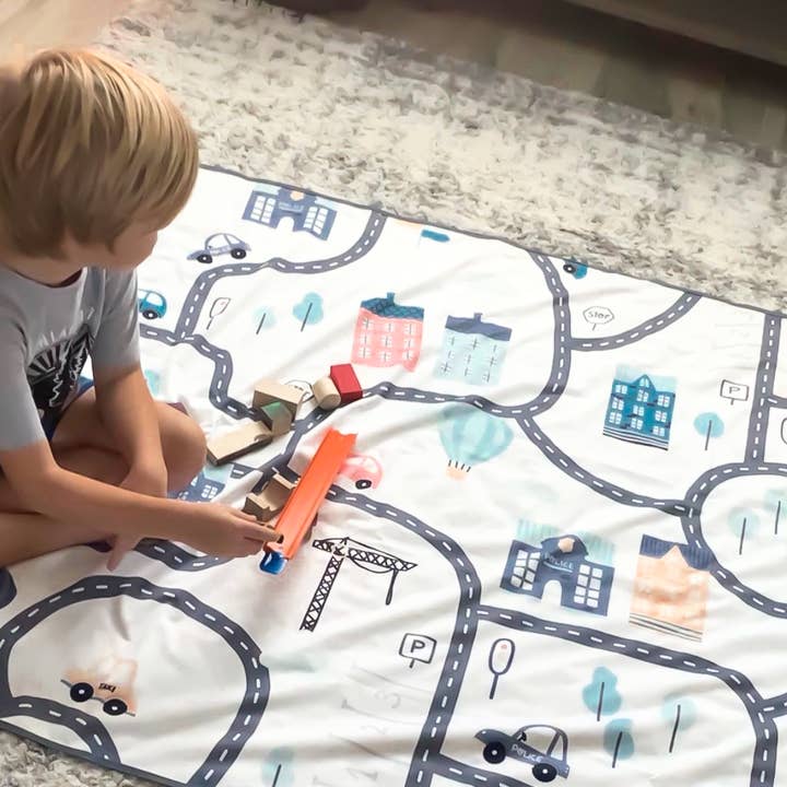 BapronBaby - Wholesale Play Mat - Kids & Baby - Tiny Town - Splash Mat - A Waterproof Catch-All