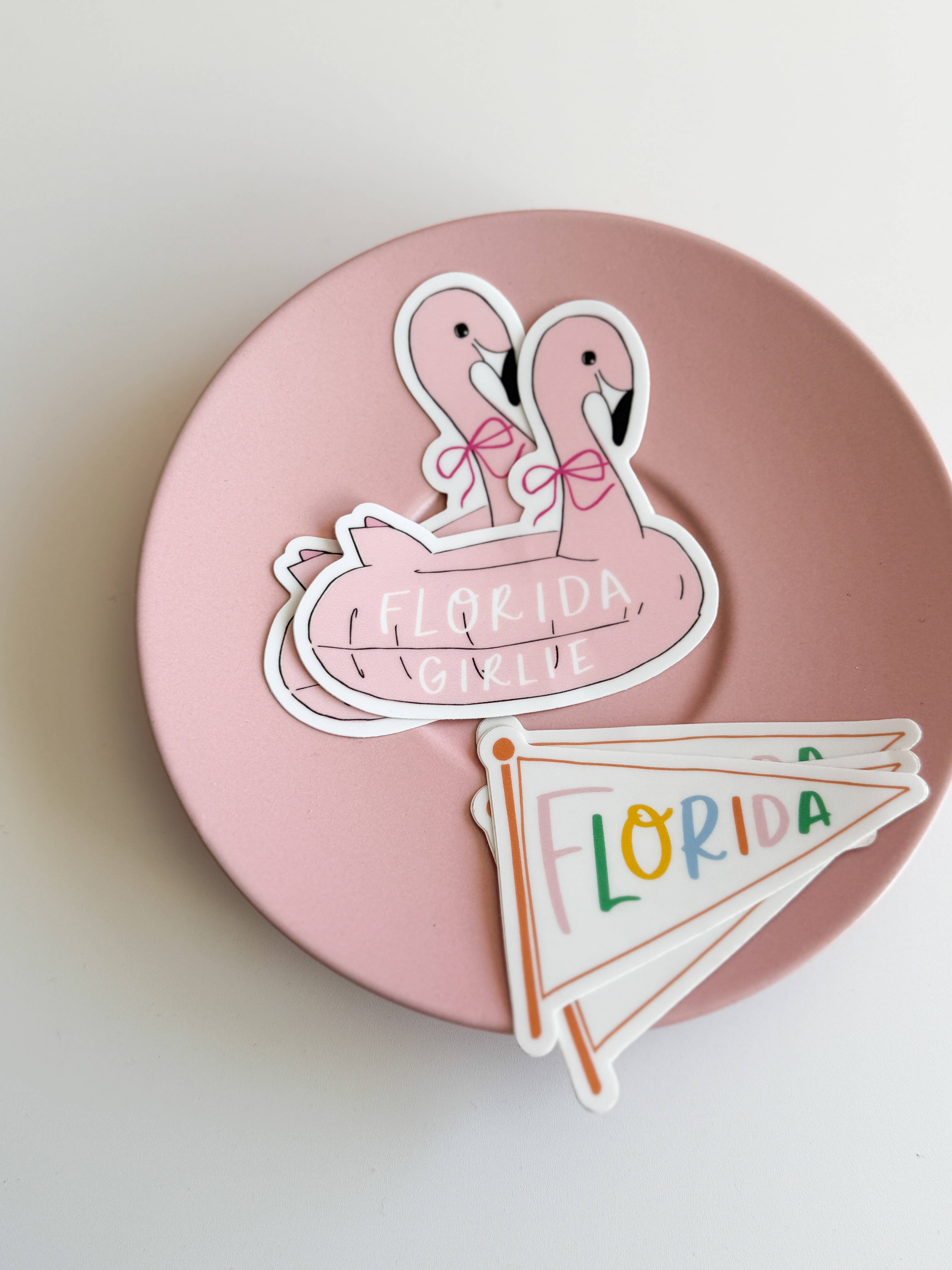 Declaration & Co - Vente Autocollant - Autocollant Florida Girlie1