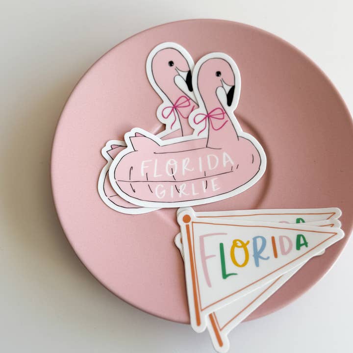 Declaration & Co - Vente Autocollant - Autocollant Florida Girlie1