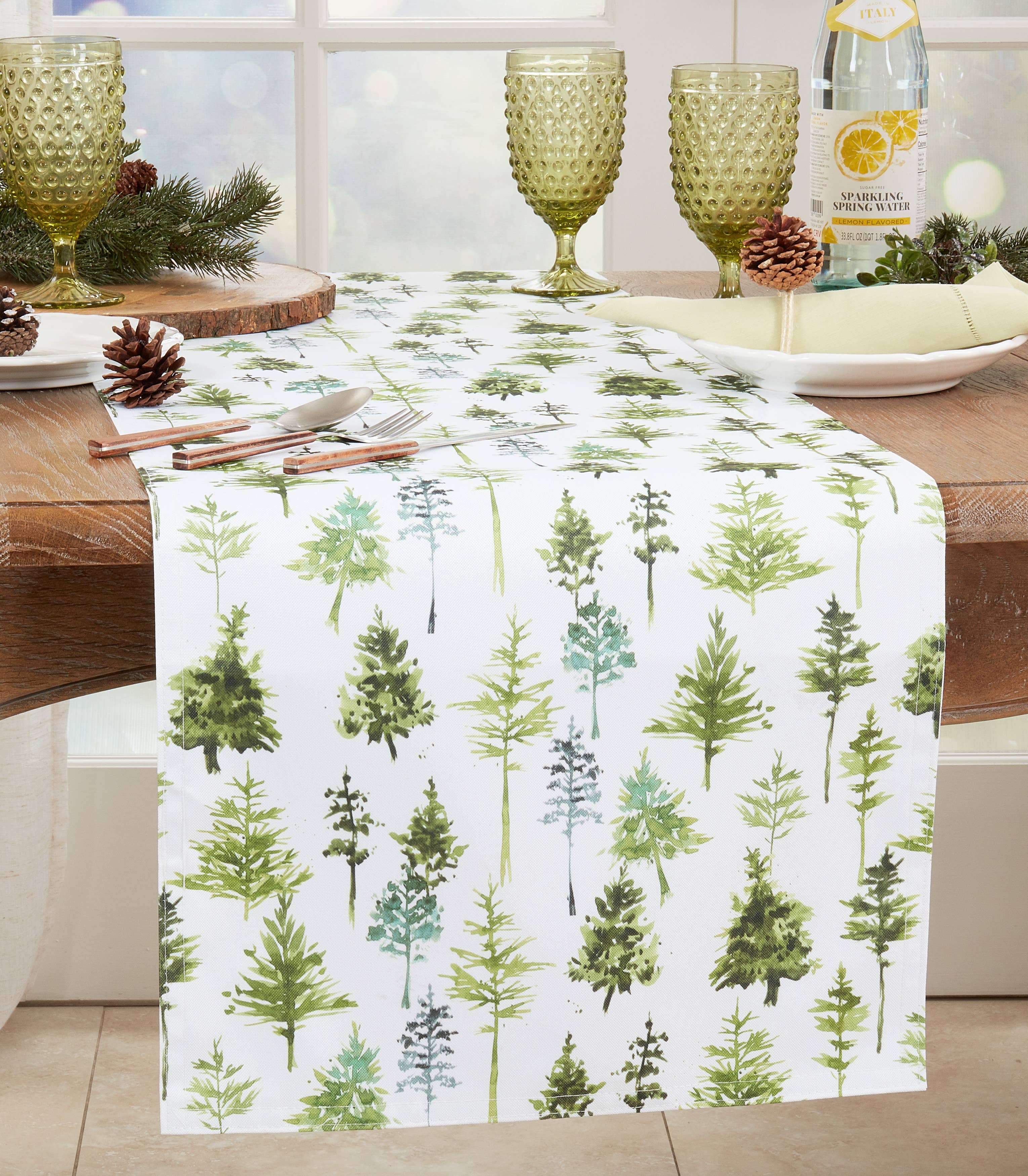 Green Trees Runner for wholesale on Faire1