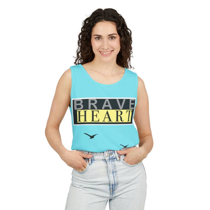 RC'nSONS - Wholesale Tank Top - Men's - Brave Heart Tank Top | Unisex Garment-Dyed Tee32