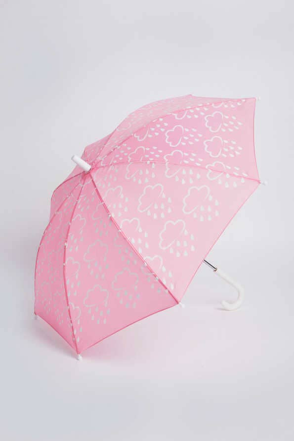 Grass & Air - Wholesale Umbrella - Kids - Little Kids Colour-Revealing Umbrella in Baby Pink2
