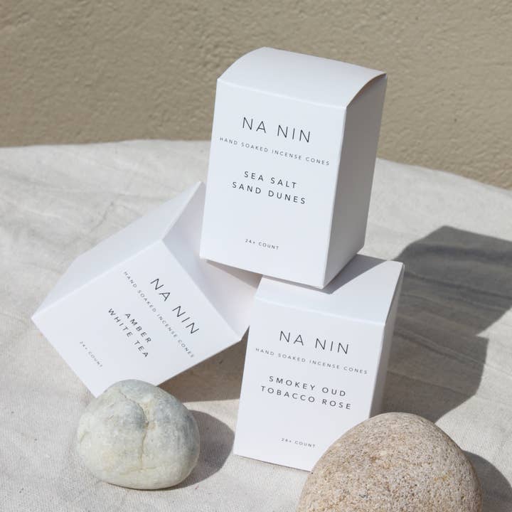 Na Nin - Wholesale Incense - Sea Salt & Sand Dunes Incense Cones