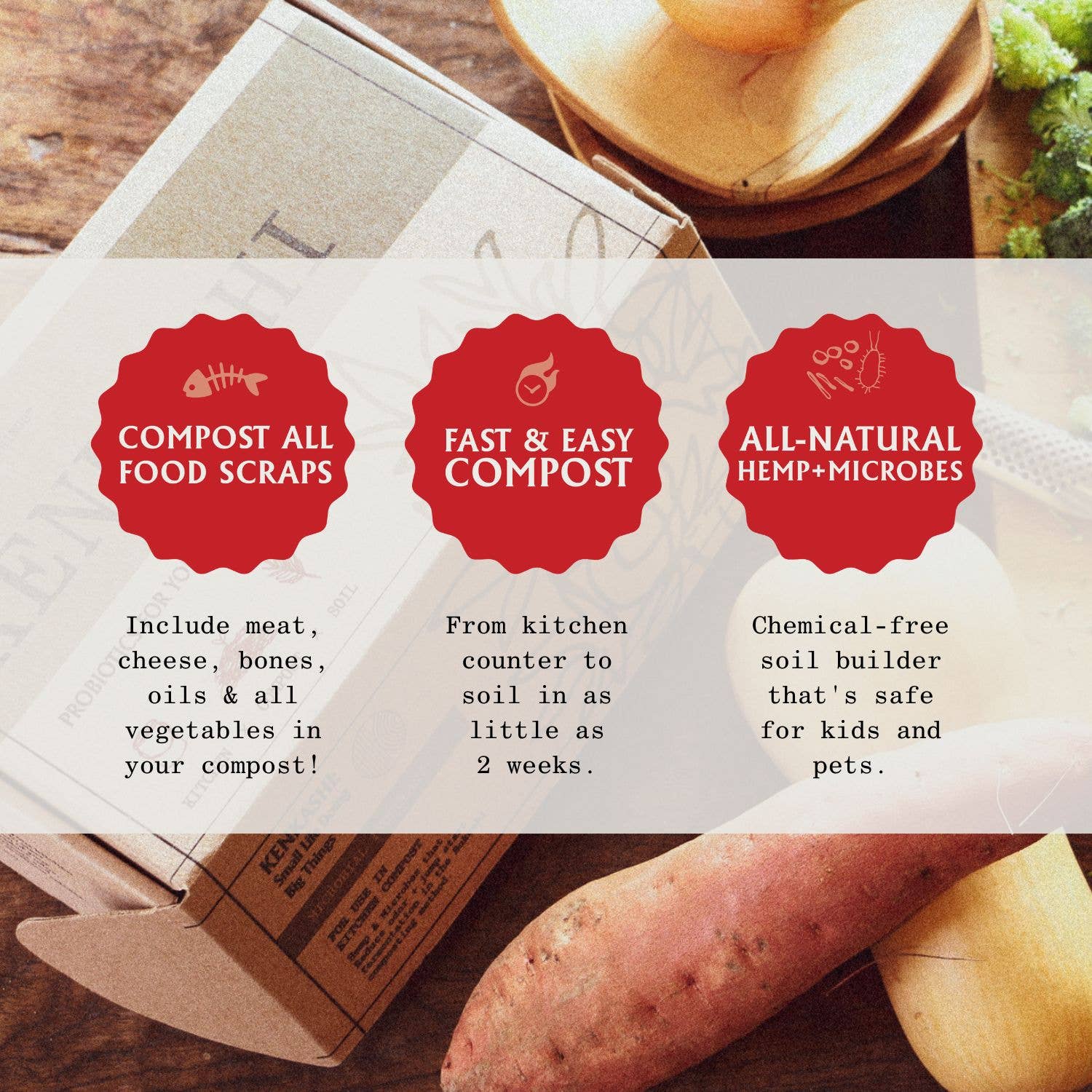 Kenkashi - Vente Graines de plantes - Microbes pour compost2