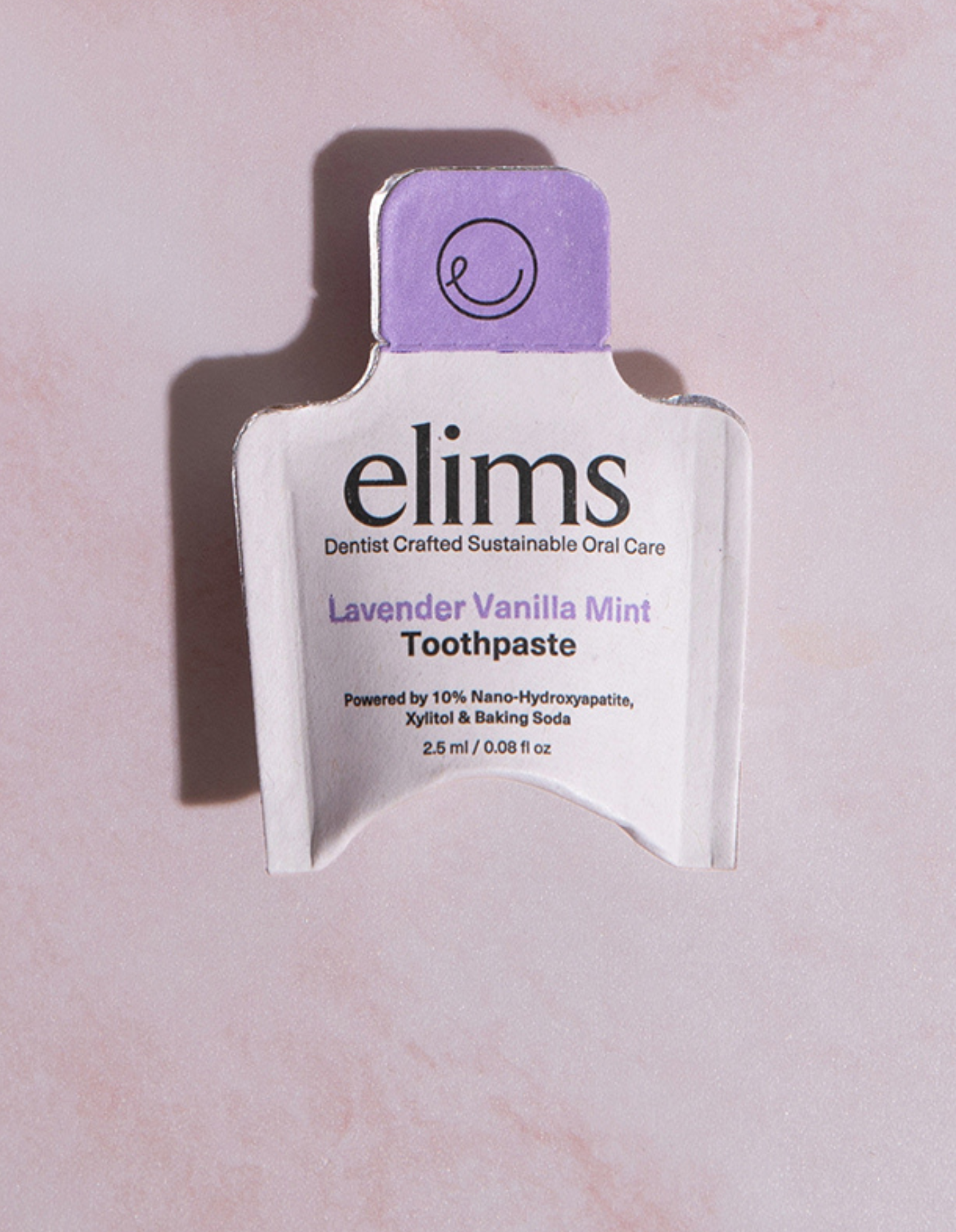 ELIMS – Großhandel Zahnpasta – Reflection-Zahnpasta in Lavendel-Vanille-Minze — Mini-Probepackungen (50er-Pack)1