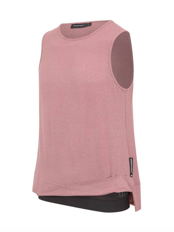 Warrior Skin Tank Top + IT - Pink - Mens Activewear - Eco for wholesale by warrioraddict