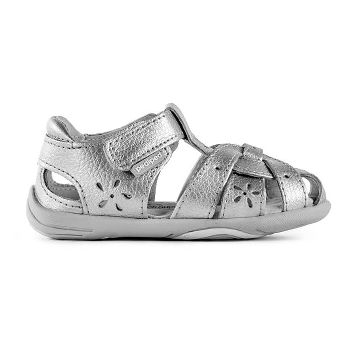 Nikki - Grip ‘n’ Go™ | Silver for wholesale by pediped footwear