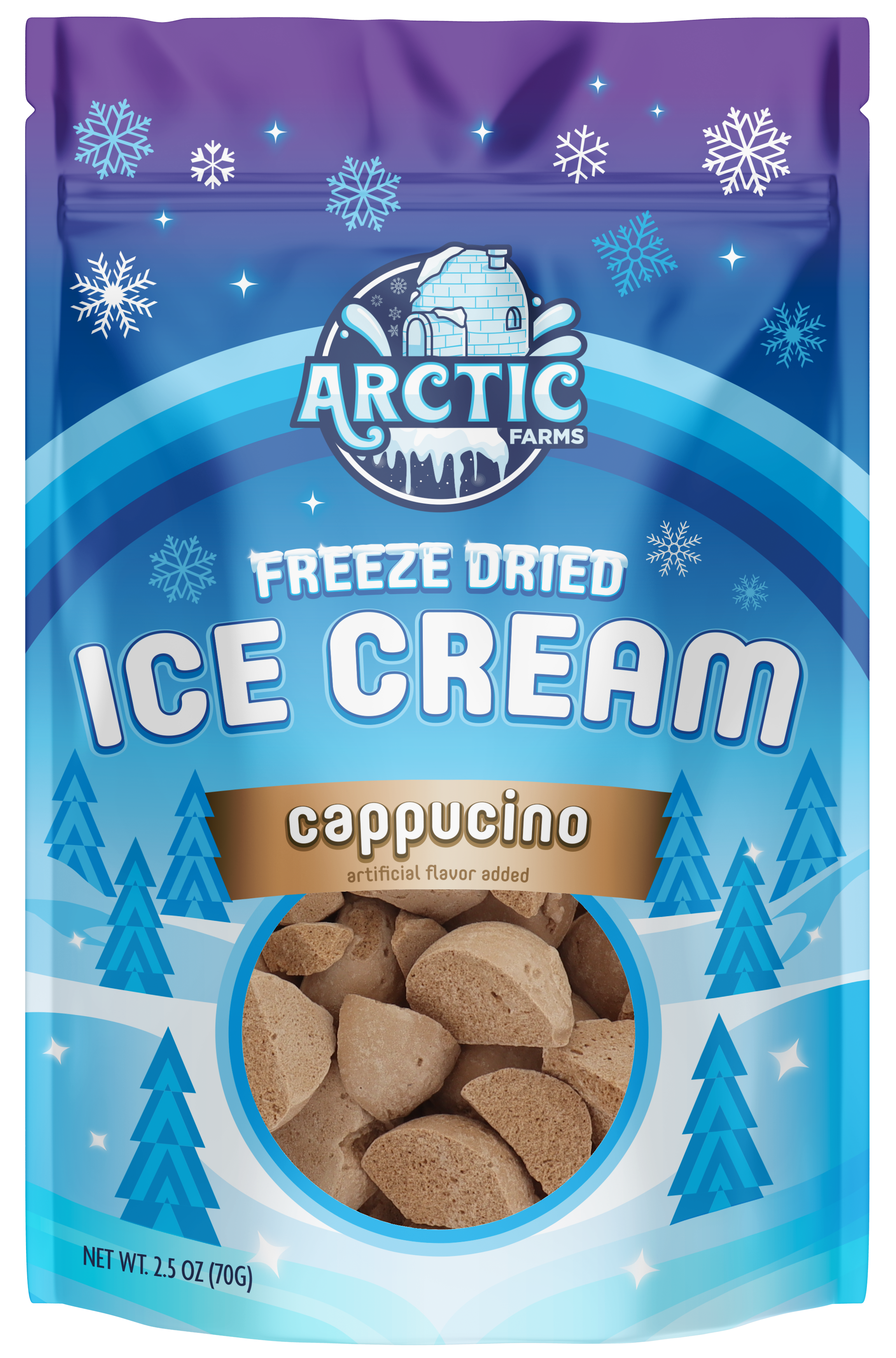 Arctic Farms – Sorvete/gelado por atacado – Gelado Liofilizado Que Não Derrete (Bits) (2,5 oz)41