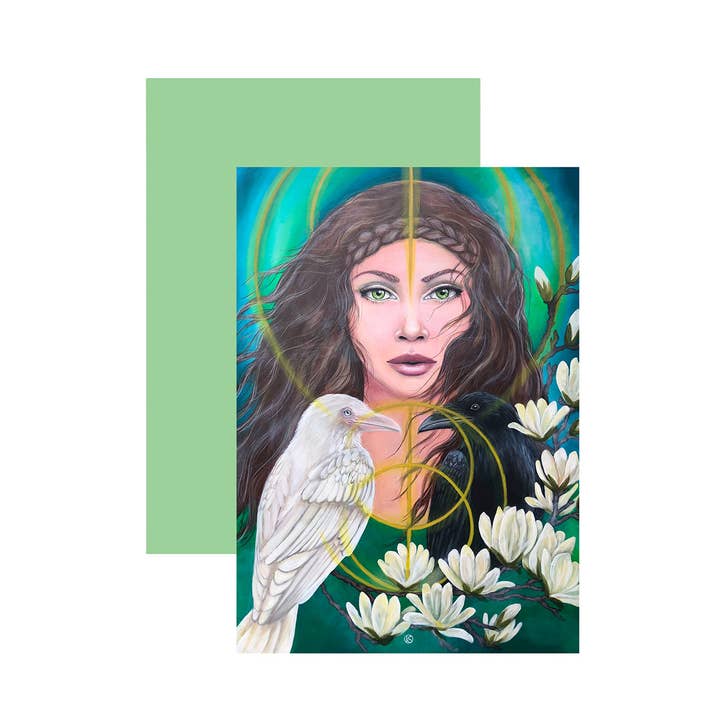 Cartolina doppia 'Chalice' per la vendita all'ingrosso da parte di Reflection of a Soul