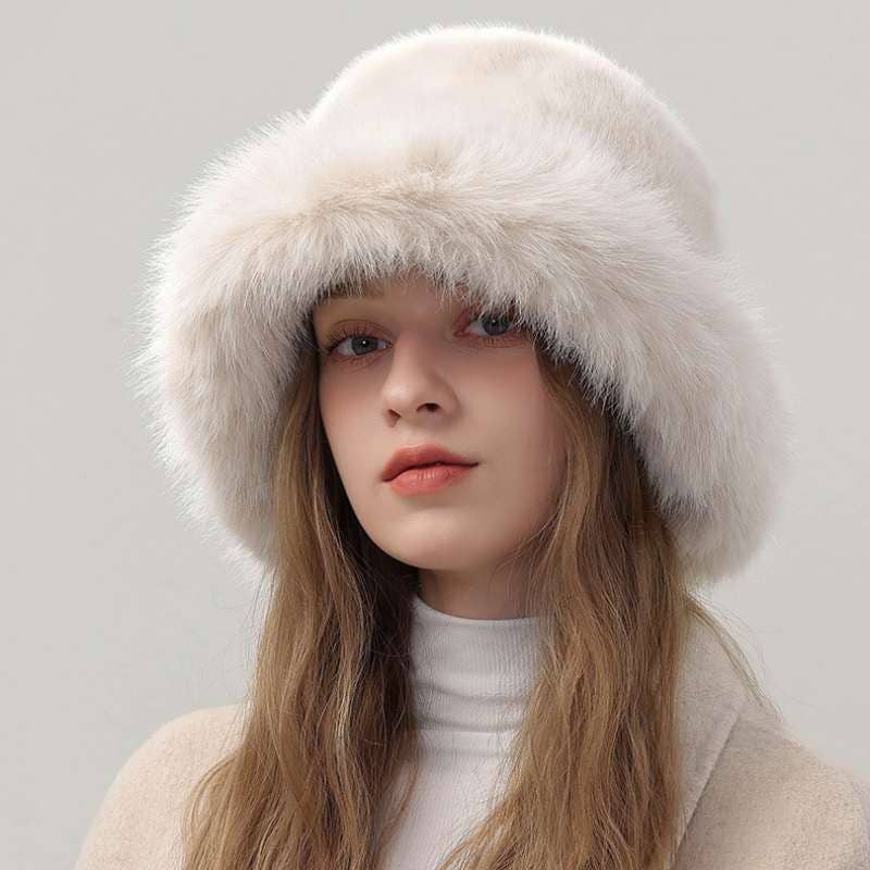Crave by FW - Wholesale Bucket Hat - Women's - Plush Faux Fur Fluffy Bucket Hat11