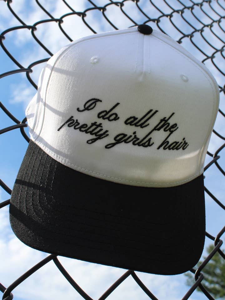 I DO ALL THE PRETTY GIRLS HAT TRUCKER HAT for wholesale by MESSINA CLOTHING