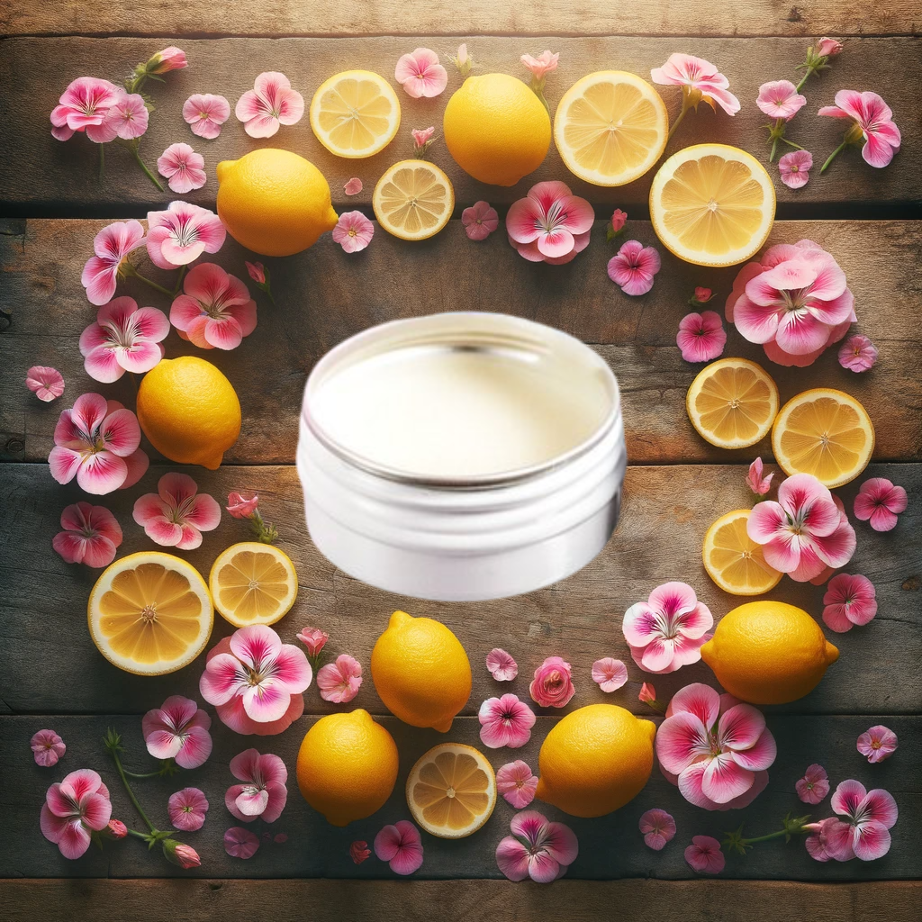 The Natural Deodorant Co. - Wholesale Deodorant - Unisex - Clean Deodorant Balm Lemon + Geranium 10g Mini4