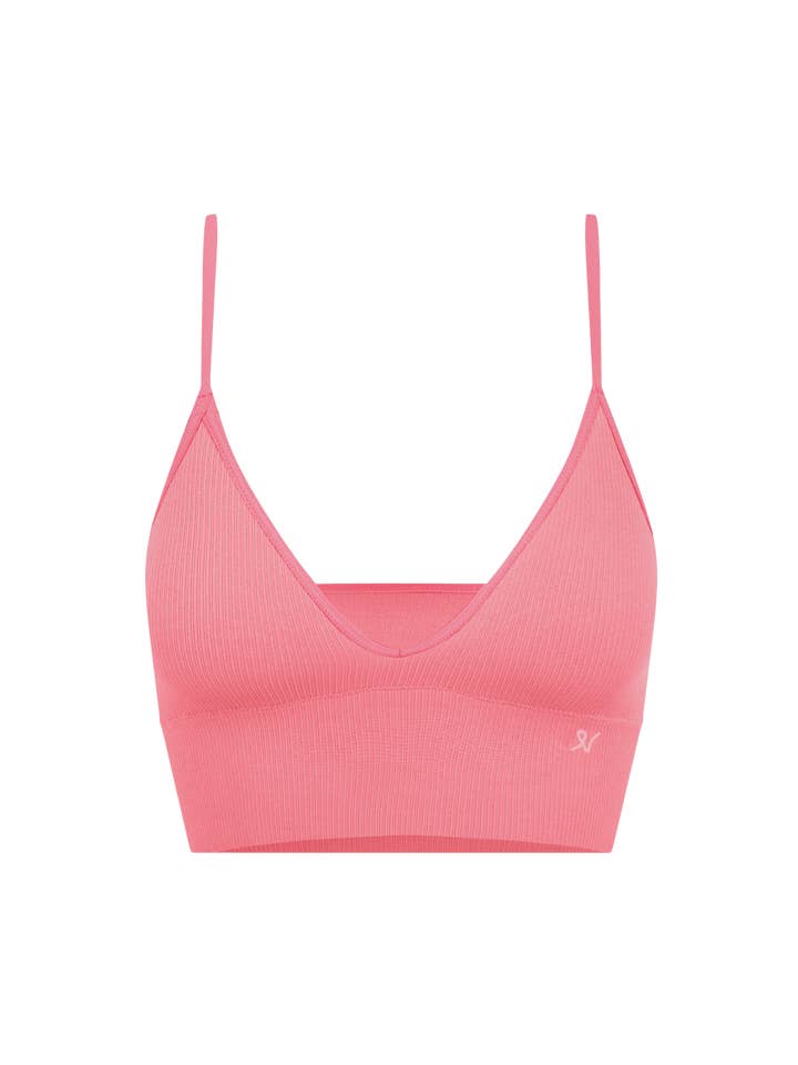 Nudea - Wholesale Bralette - Women's - The Tencel™ Seamless Bralette - Rose Pink4