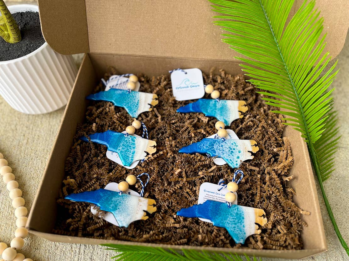NMinnick Designs - Wholesale Ornament - North Carolina Beach Ornament6