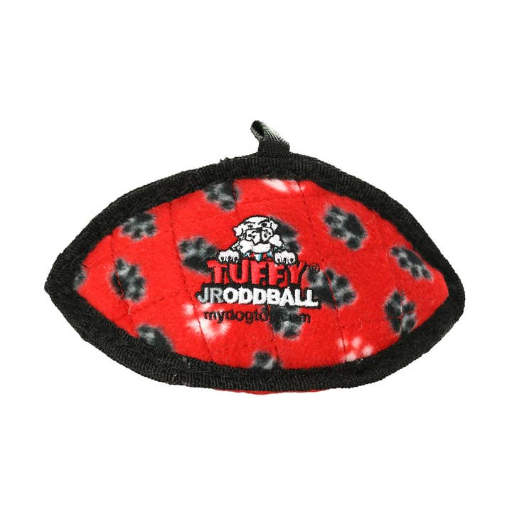 Tuffy Jr Odd Ball - Red Paw, Tough, Durable Dog Toy for wholesale by Tuffy Dog Toys - VIP Products