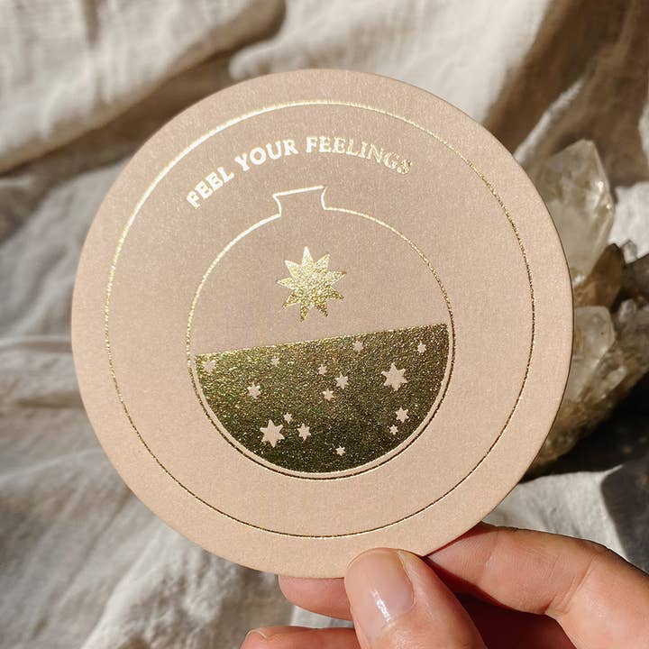 Anna Cosma - Wholesale Tarot Cards - INNER ALCHEMY AFFIRMATIONS - CARD SET - DECK - GOLD EDITION