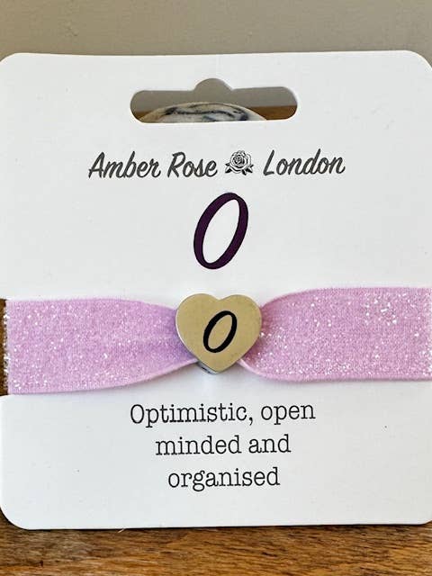 O Personalised Glitter Bracelet & Hair Band for wholesale by Gifted Wholesale Ltd