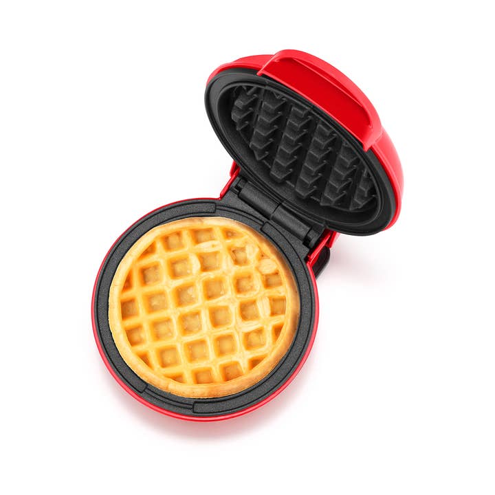Holstein Housewares - Wholesale Kitchen Appliance - Personal Waffle Maker Single Unit - Kitchen Appliance