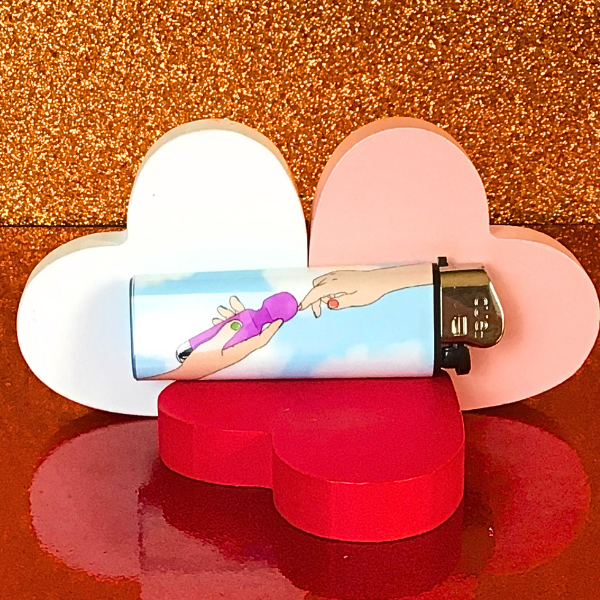 Vivrant Vixen - Wholesale Lighter - Vibrator Handmade Art Lighter2