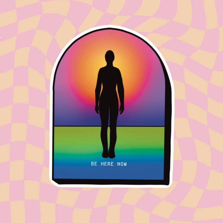 Vinyl Sticker - Tilstedeværelse for engroshandel hos Emmarose Heath Art