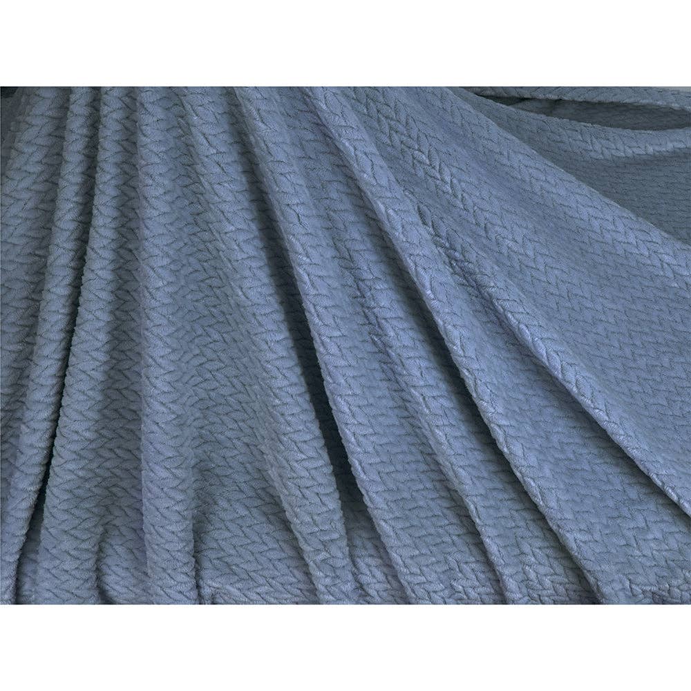 Pavilia – Manta para sofá por atacado – Cobertor de fleece texturizado com estampa de folhas44