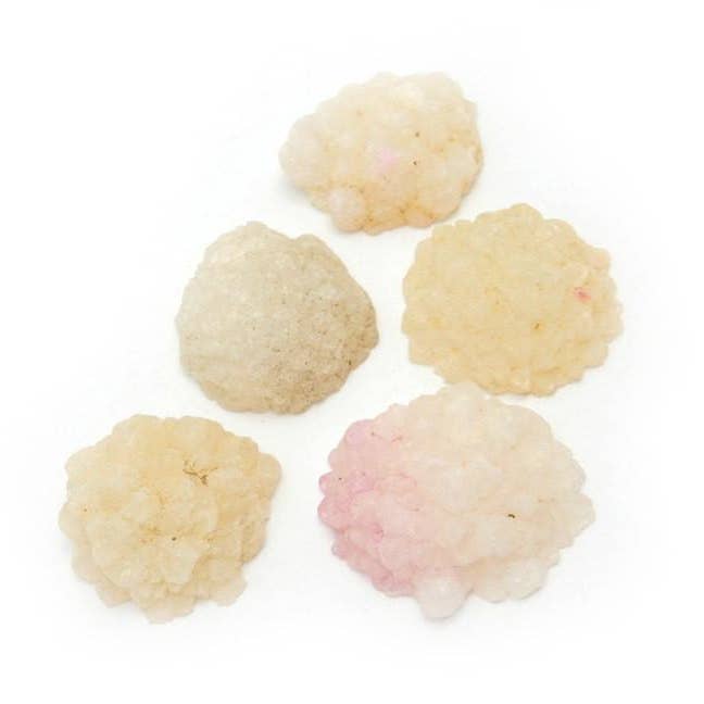 Rock Paradise - Wholesale Spiritual Stone/Crystal - Crystal Large Solar Quartz Druzy Half - (RK35B11-02)