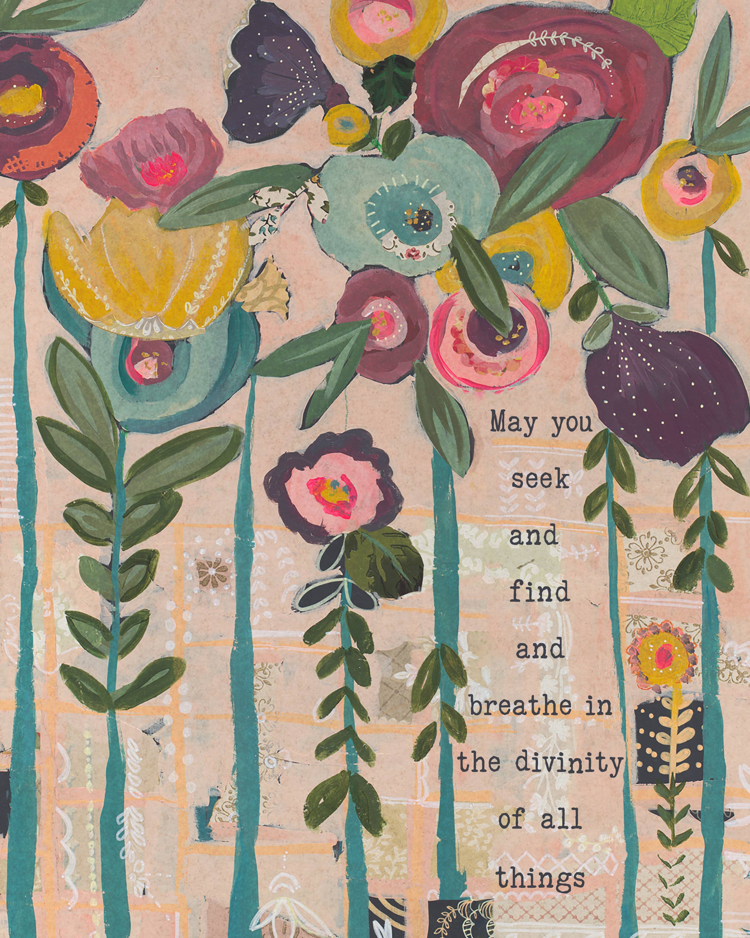 Kelly Rae Roberts - Wholesale Art Print - The Divinity of Everything - Print1