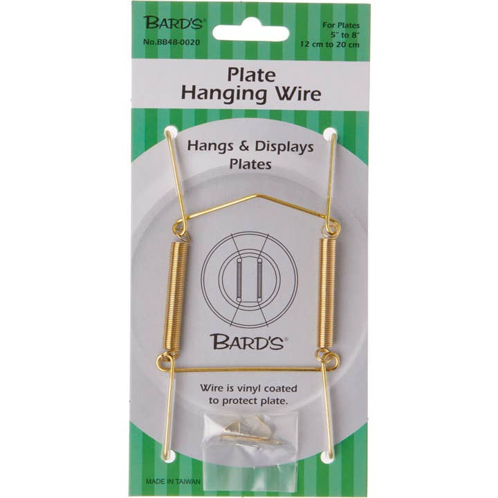 Bard's - Wholesale Wall Hook - Bard's Wall Mountable Plate Hanger (For Plates 5" - 8")