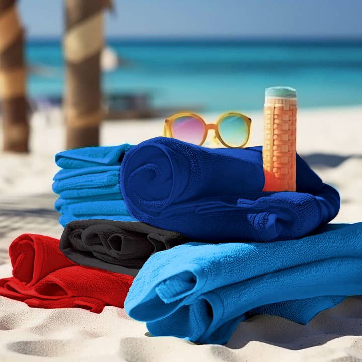 Pro Towels – wholesale Beach towel – Diamond Collection Beach Towel: Colored, Cotton (1.25lb)12