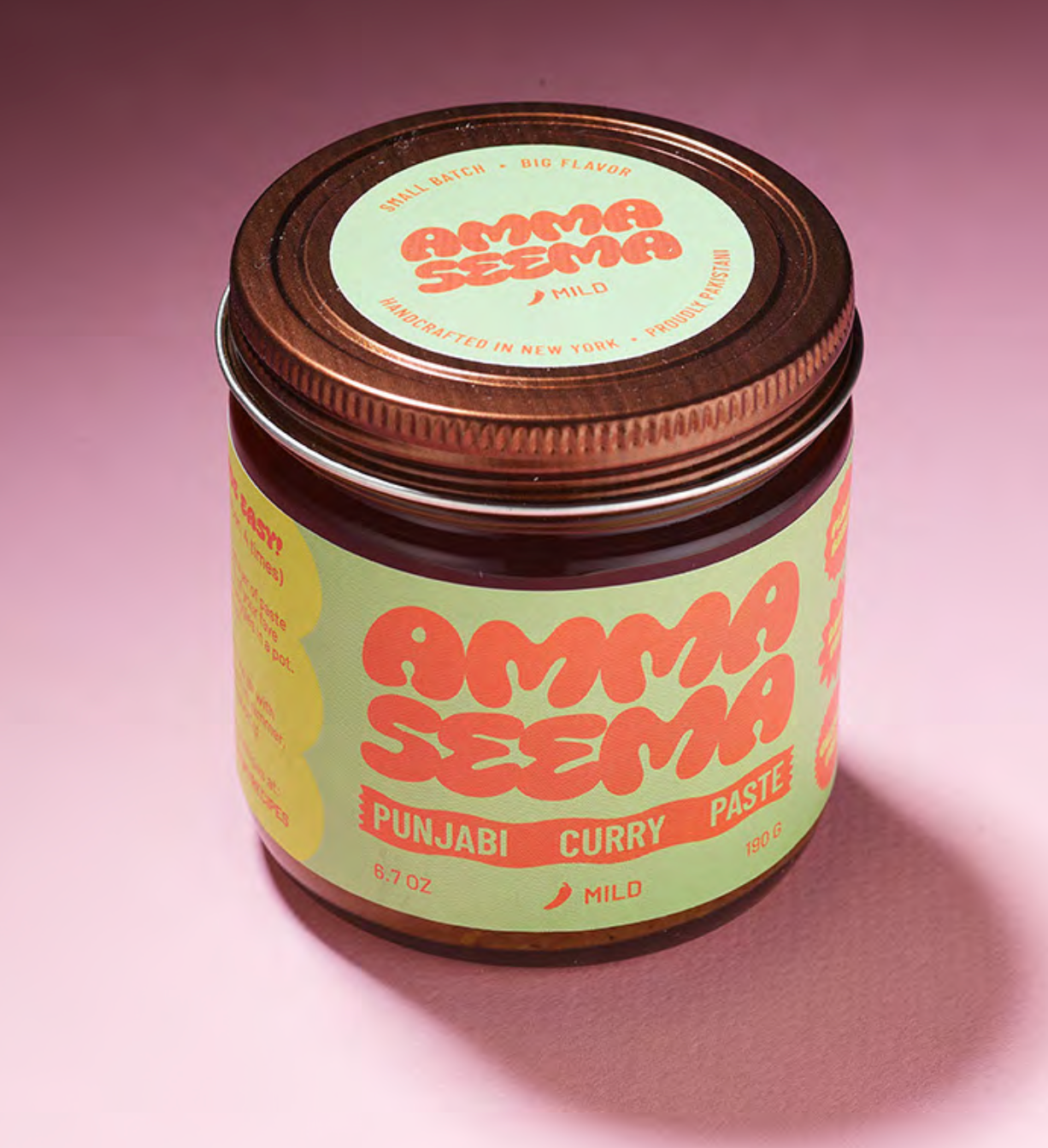 Amma Seema - Wholesale Chili Paste - Amma Seema: Punjabi Curry Paste. Mild6