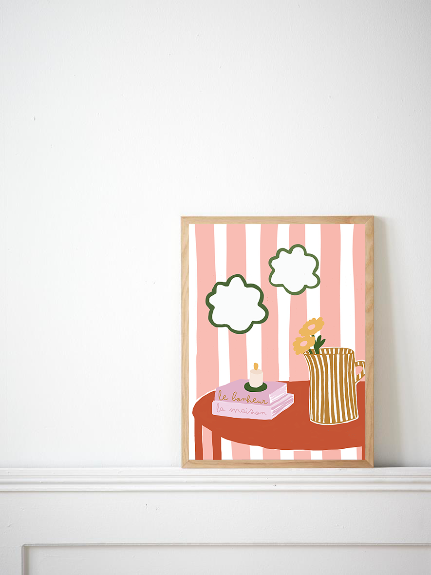 LE PAPIER GRAPHIQUE - Wholesale Everyday Greeting Card - The Stripes (Stripes)1