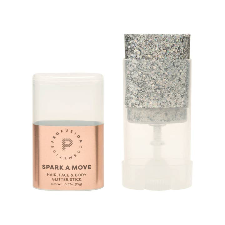 Profusion Cosmetics - Wholesale Body Glitter/Shimmer - Spark A Move Hair, Face & Body Glitter Stick for Bright Look8