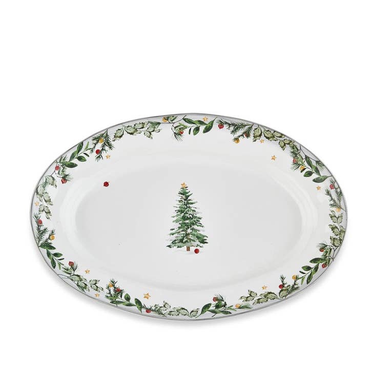 Estrela Small Oval Platter for wholesale by Skyros Designs