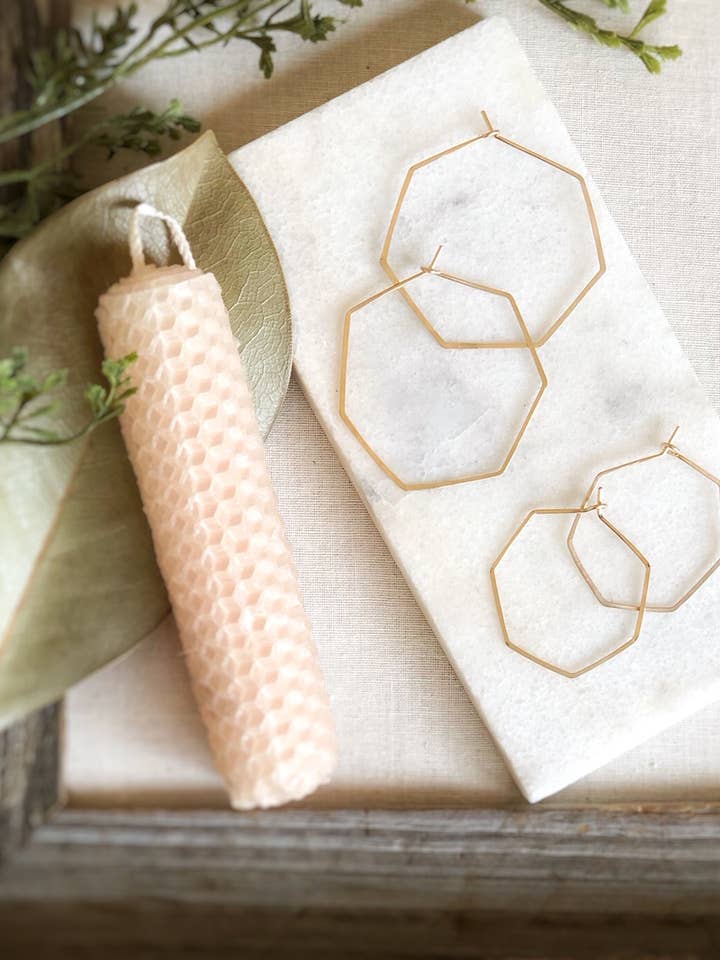 Honig-Hoops für den Großhandel von Nox Jewelry