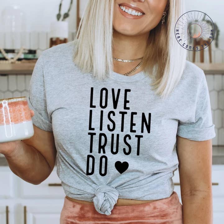 Love, Listen, Trust, Do for wholesale by Here Comes The Sun
