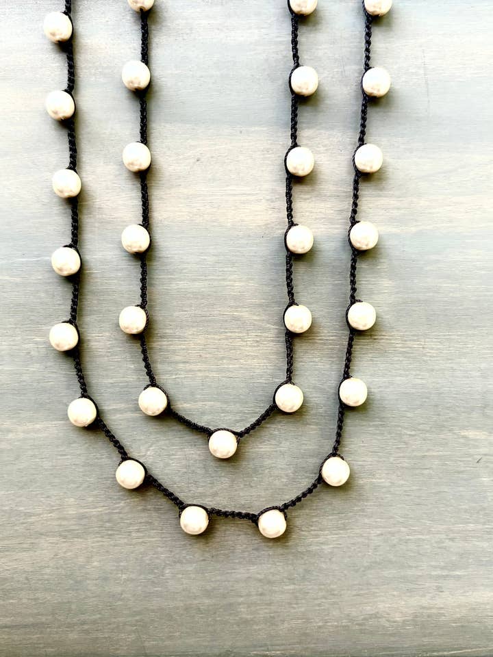 Lange Glasperlenkette zum Langtragen oder Gewickelt Tragen für den Großhandel von Twist Style