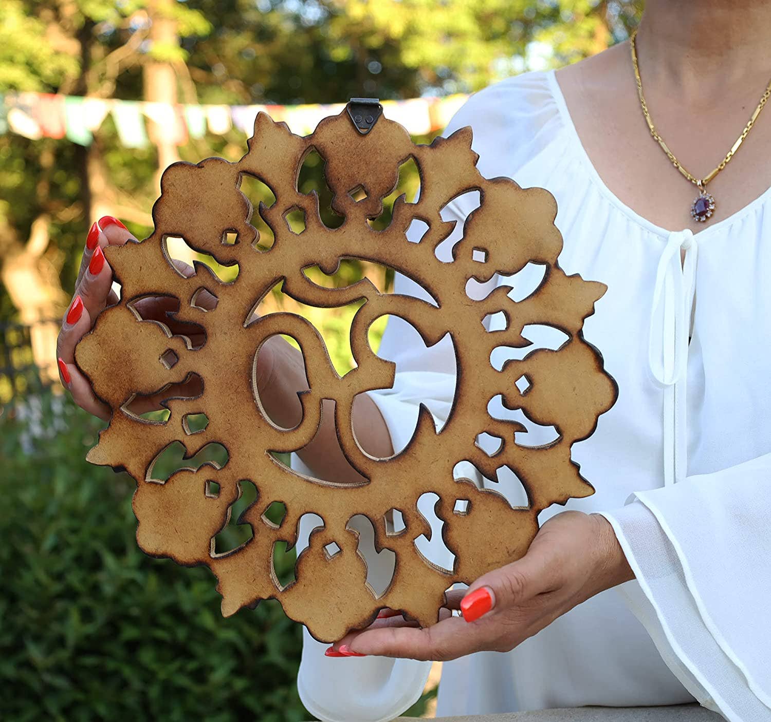 Lungta Imports – wholesale Dimensionell/3D-väggkonst – Handgjorda trä Om väggdekor hängande konst1