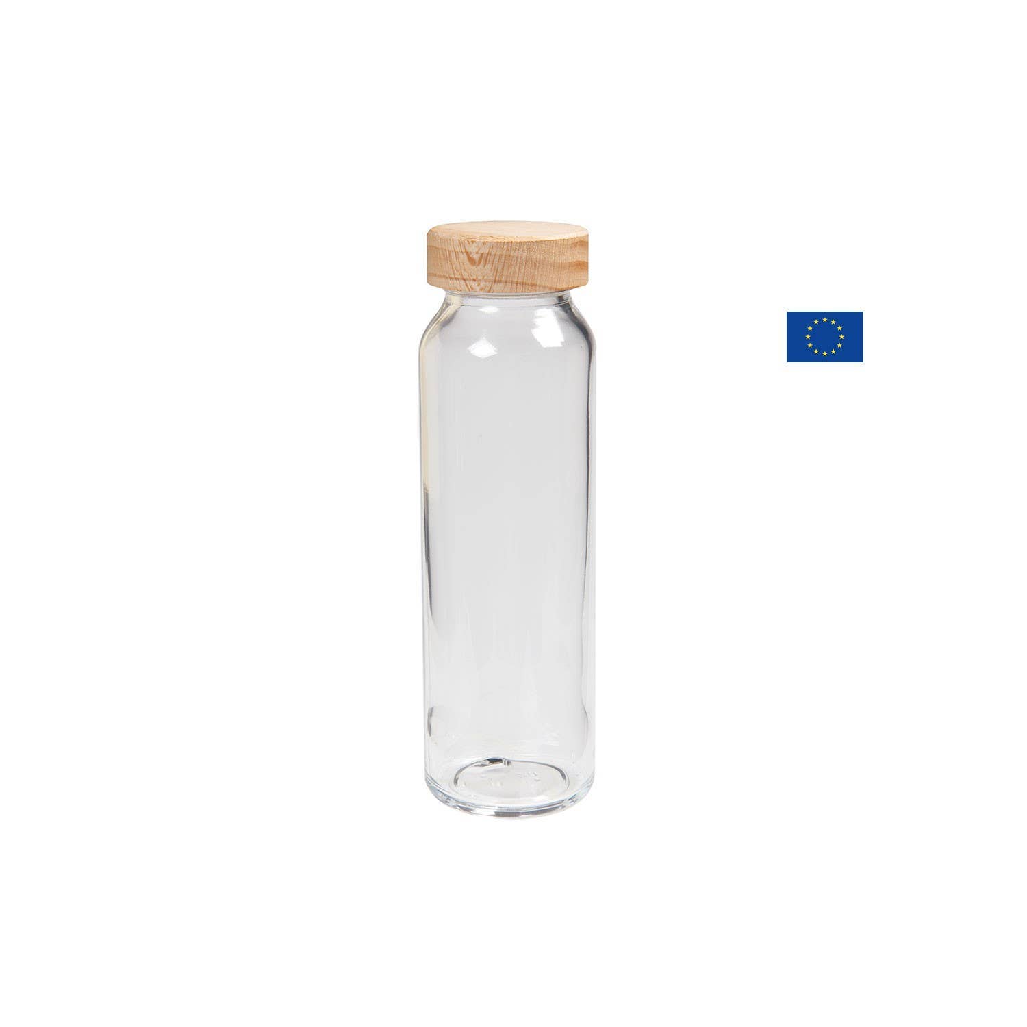 Ecodis - Grand Beau - Wholesale Water Bottle - Glass Bottle with Wooden Cap 25 cl - Ah! Table!0