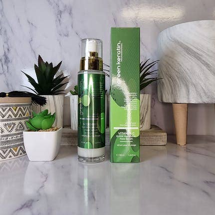 Green Keratin – Großhandel Gesichtsserum/-konzentrat – Vitamin C (Tetrahexyldecylascorbat) Elmw-Serum0