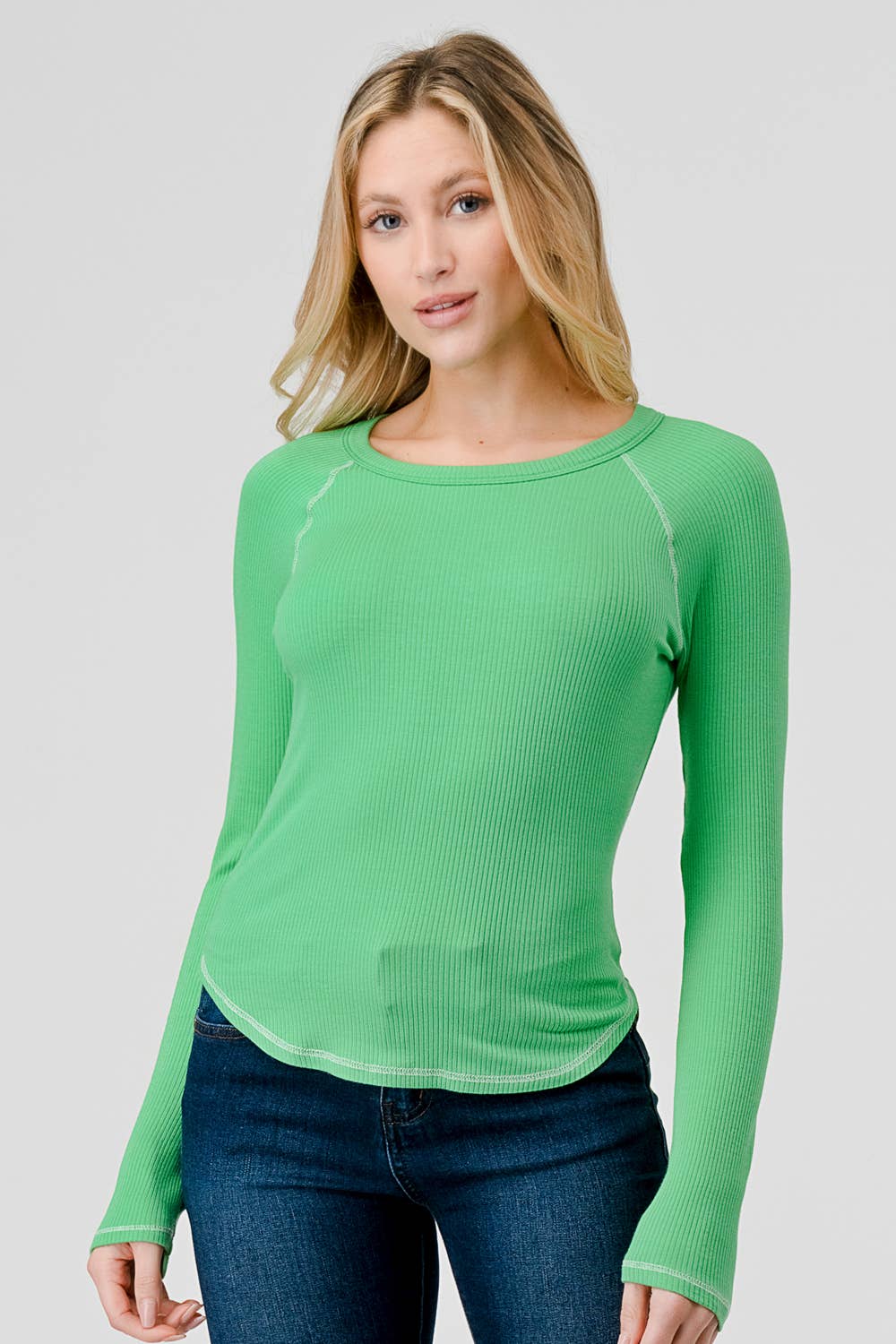 Hashttag – Großhandel T-Shirt – Damen – LANGÄRMLIGES RAGLAN-T-SHIRT1