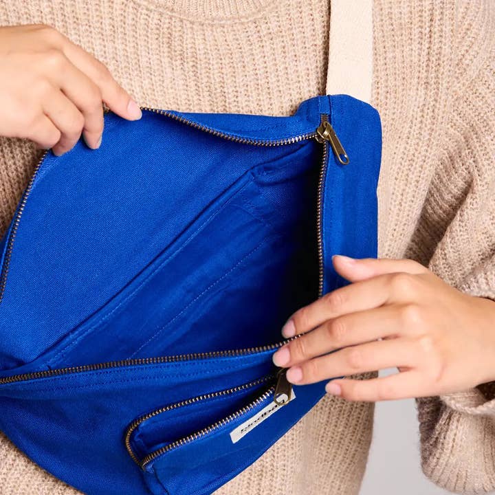 Hindbag - Wholesale Belt Bag - Men's - Sofia Electric Blue Fanny Pack2